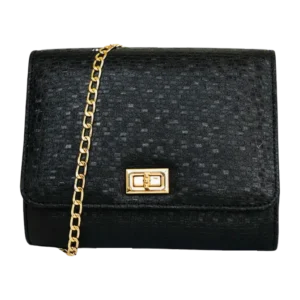 Charm Black Evening Handbag for Women