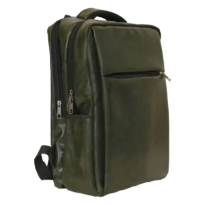 Green Laptop Backpack for Men