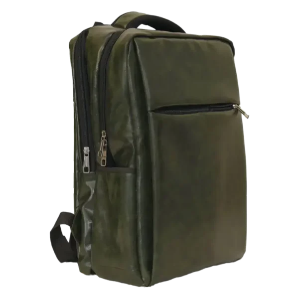 Green Laptop Backpack for Men
