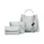 Alexa 3 Piece Grey Top-Handle Bag Set