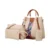 Capri 4 Piece Beige Handbag