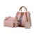 Capri 4 Piece Pink Handbag